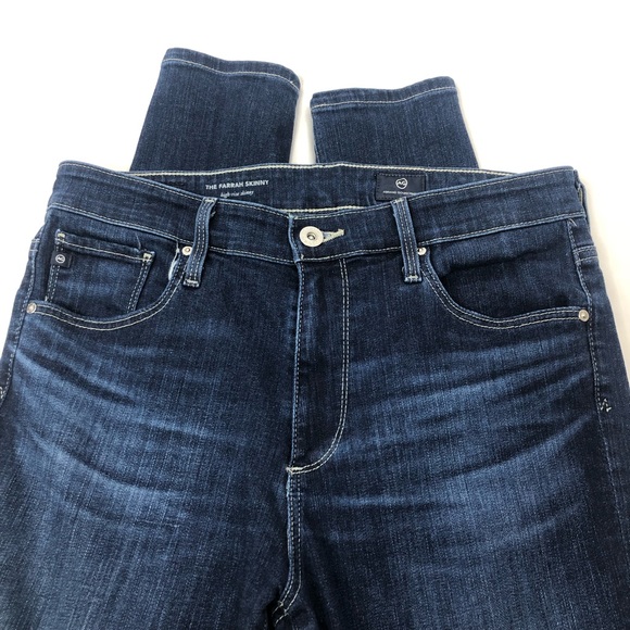 AG Jeans The Farrah Skinny High Rise Jeans - Picture 7 of 7